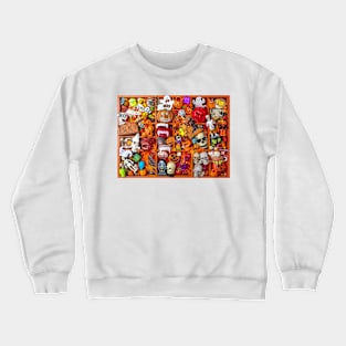 All Halloween Fun Shadow Box Collection Crewneck Sweatshirt